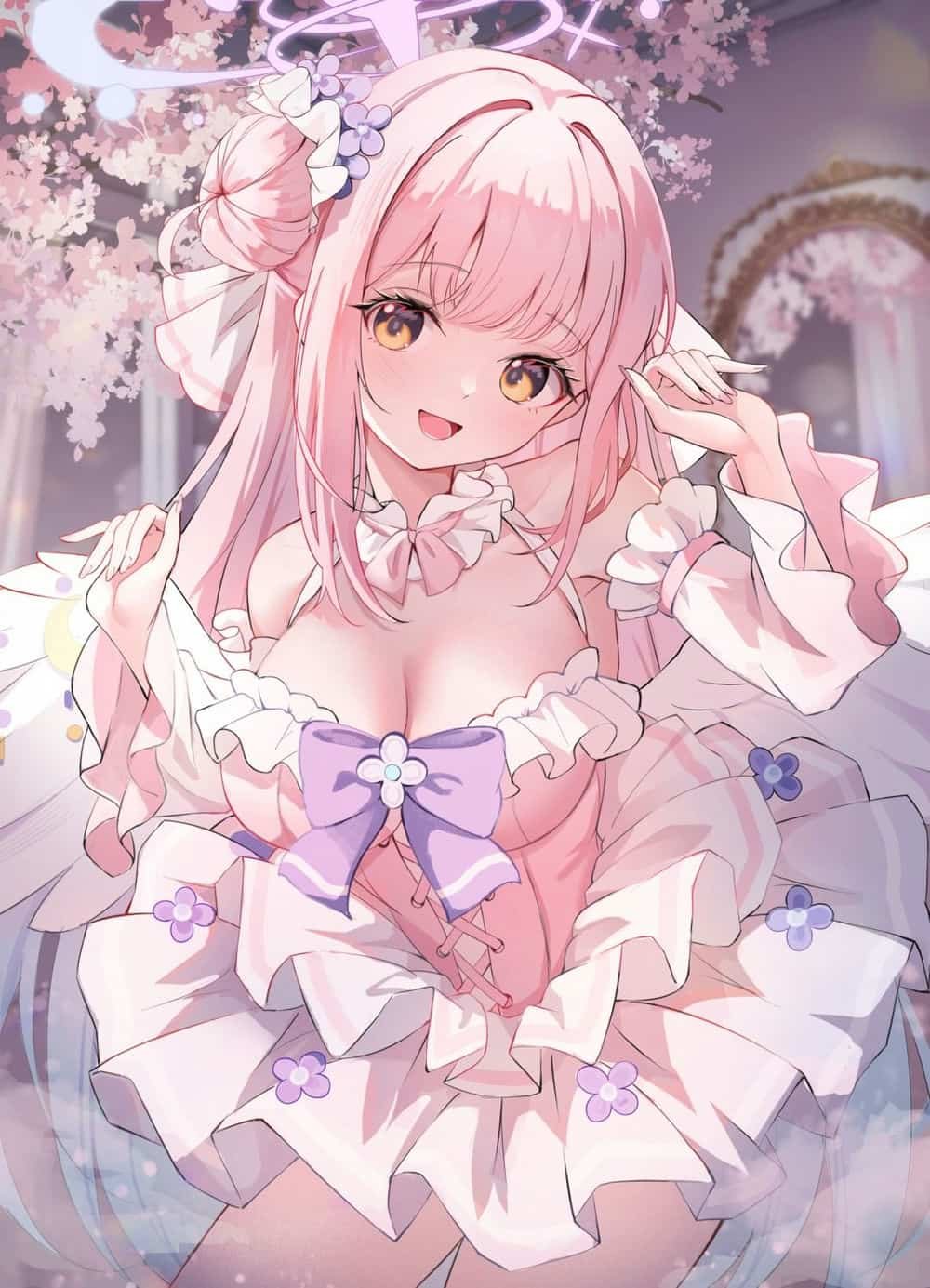 Anime gái xinh dễ thương ngọt ngào