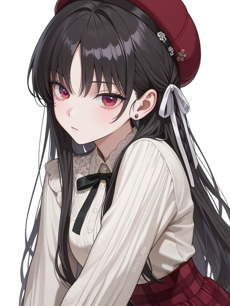 Anime gái xinh phong cách học đường