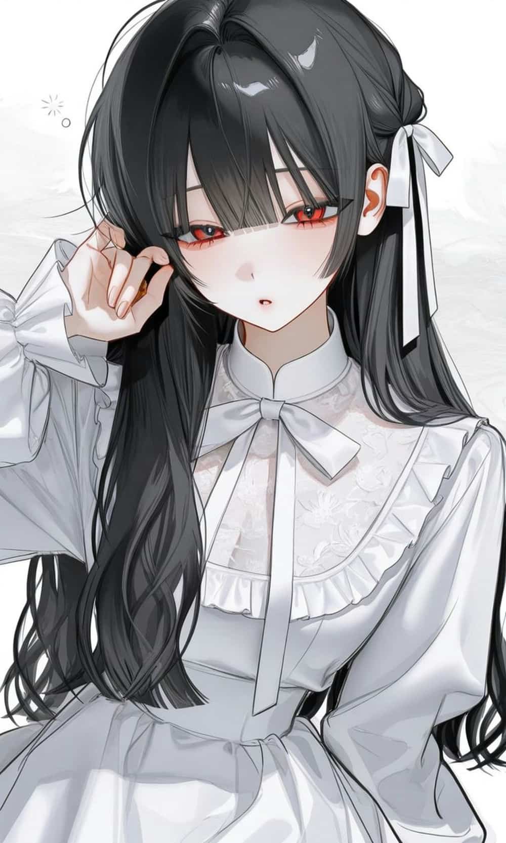 Anime gái xinh phong thái nhẹ nhàng