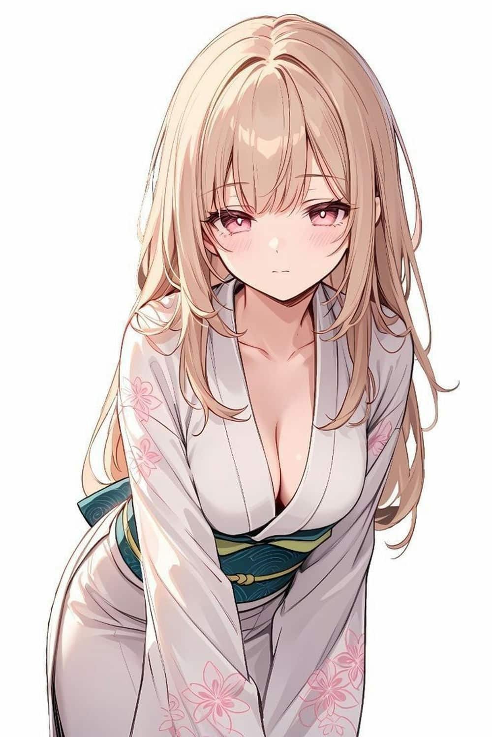 Anime gái xinh tóc dài dịu dàng