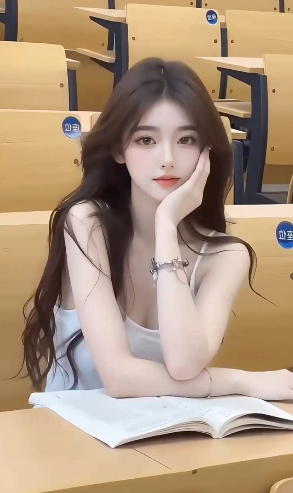 Gái đẹp cosplay nhìn thích