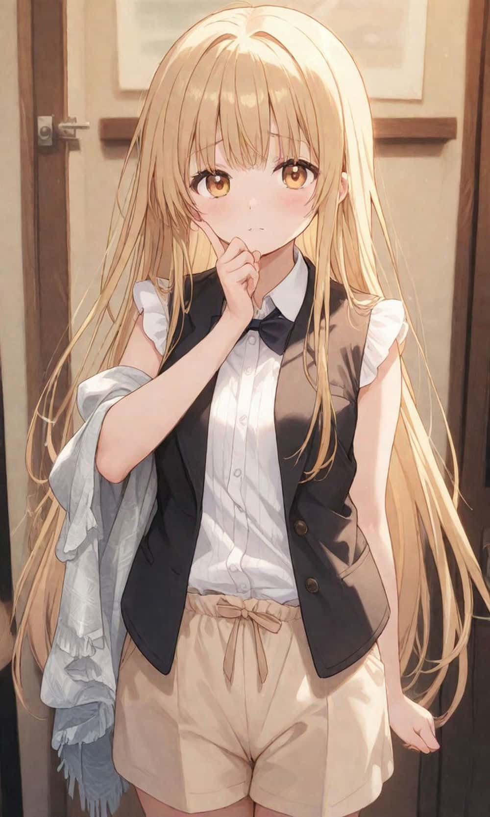 Gái xinh anime mắt to