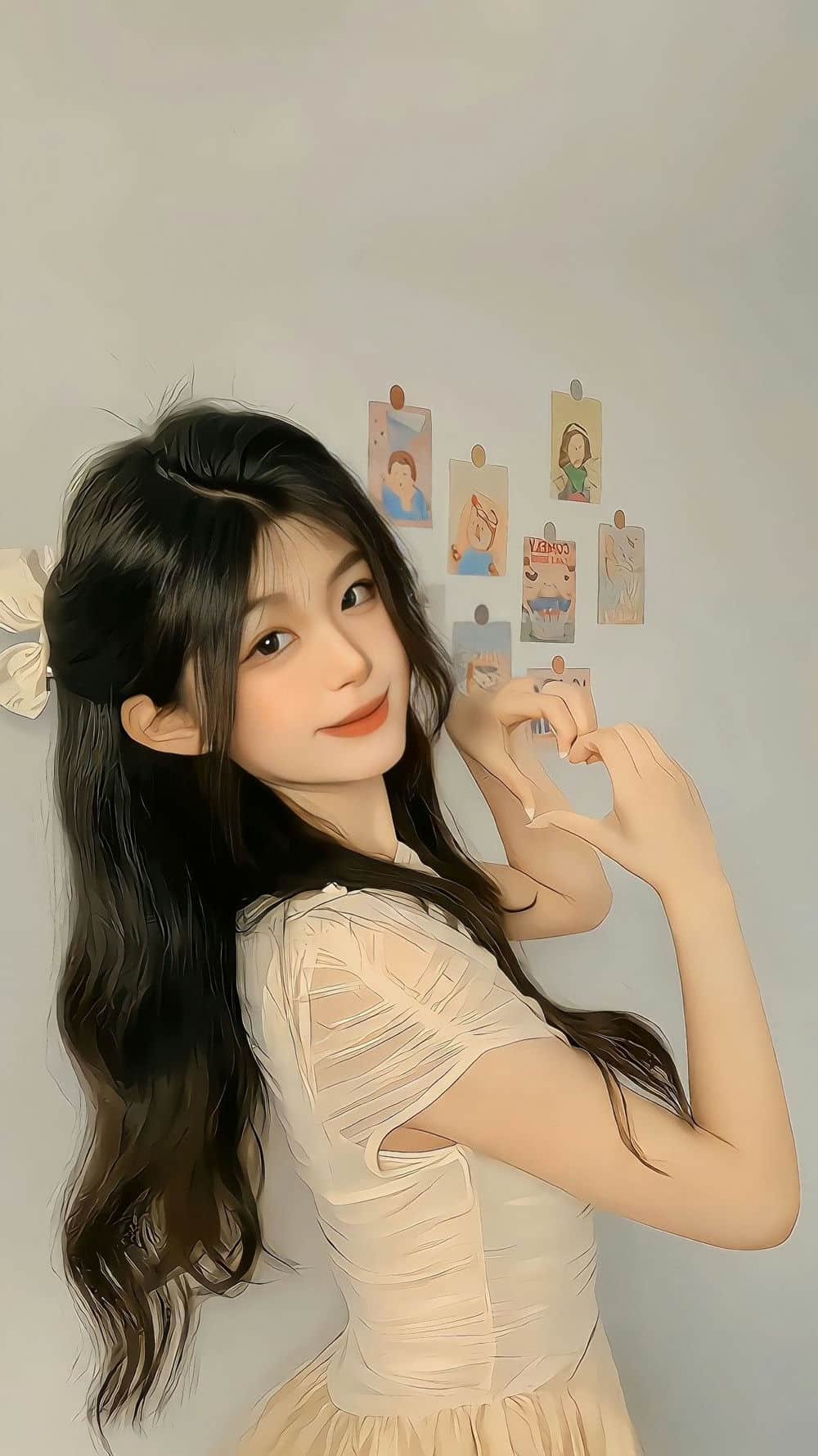 Gái xinh cute dễ thương