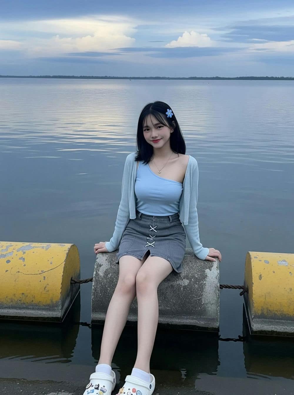 Gái xinh đẹp nhất team