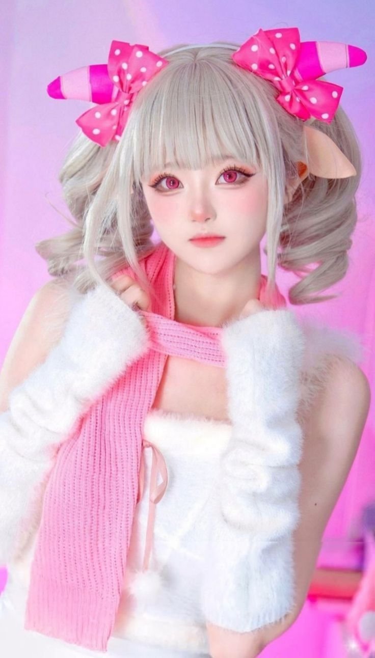 Gái xinh mặc phong cách pinky