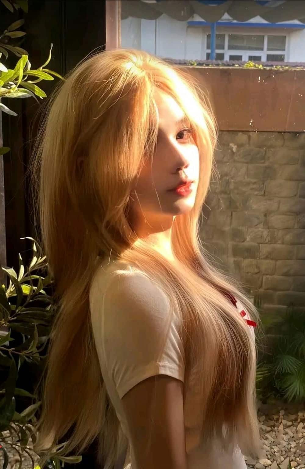 Gái xinh tóc dài bay