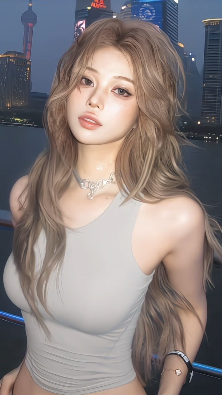 Gái xinh tóc dài tỏa