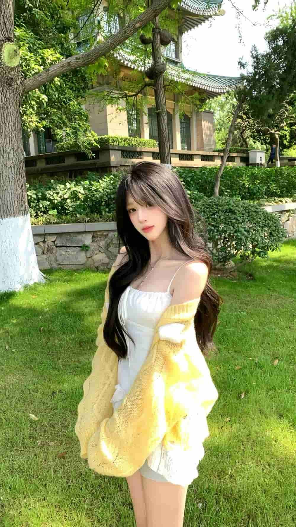 Gái xinh tóc dài xinh