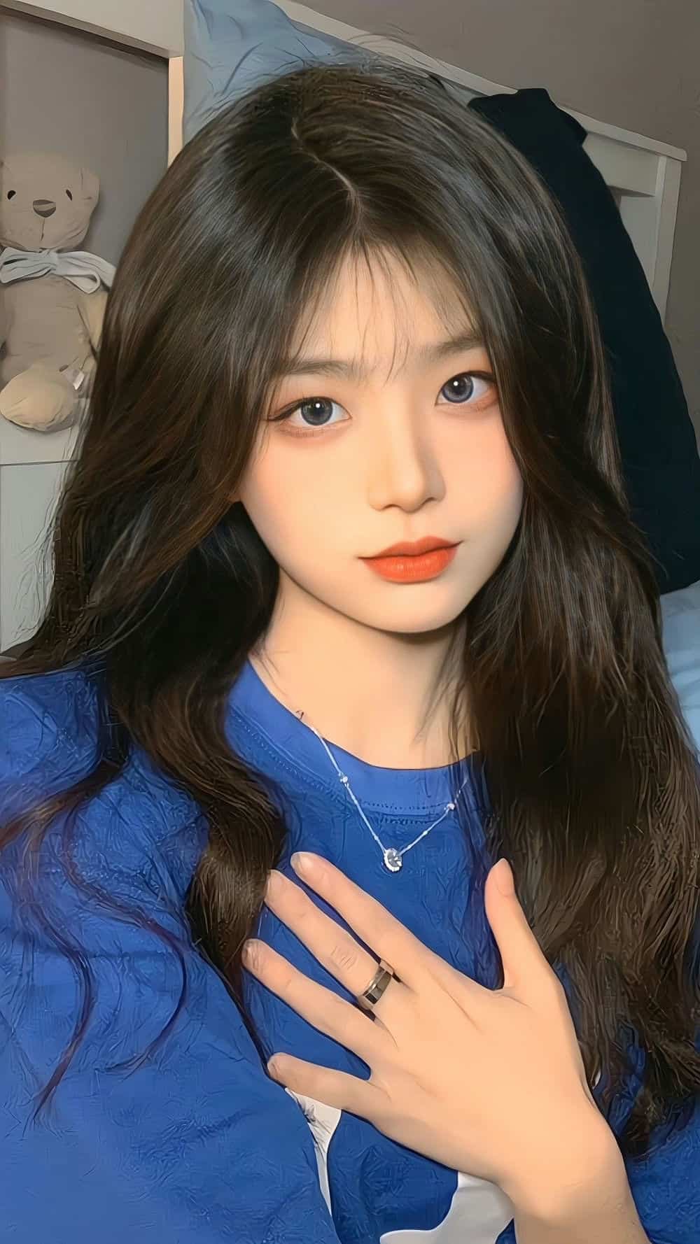 Hình gái xinh gương mặt xinh