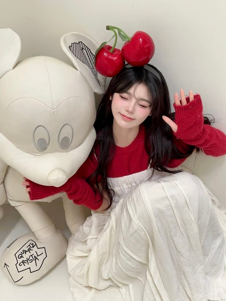 Nàng xinh khoác váy pinky