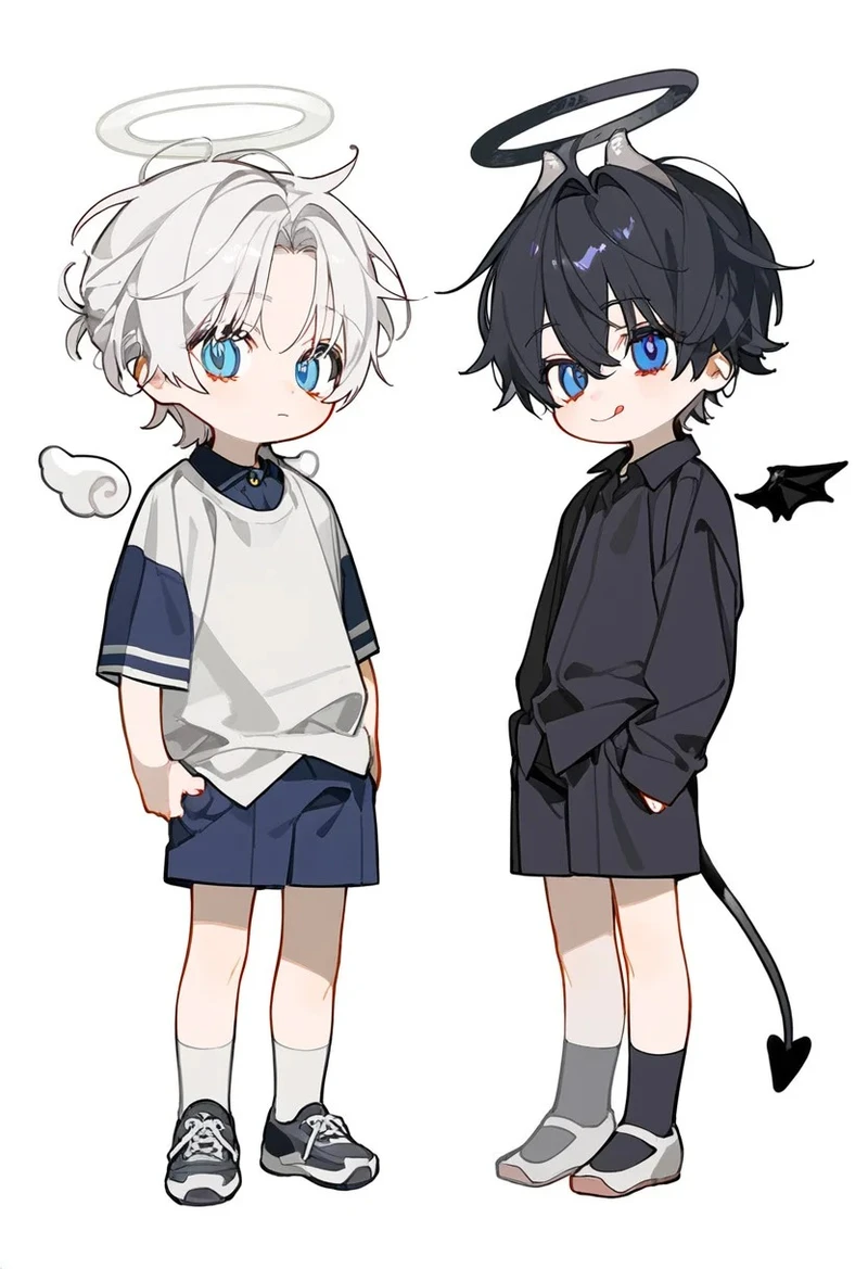 ảnh anime chibi pinterest hạnh phúc