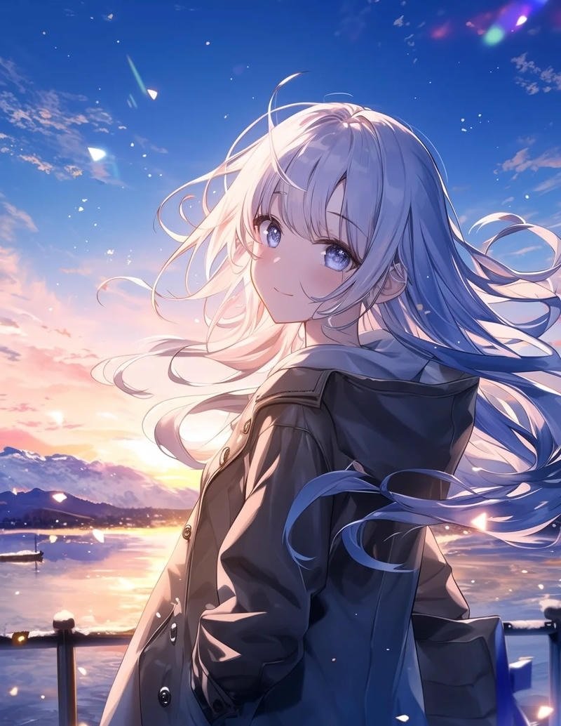 ảnh anime cô gái xinh