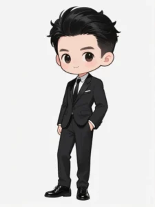 ảnh anime nam ngầu chibi