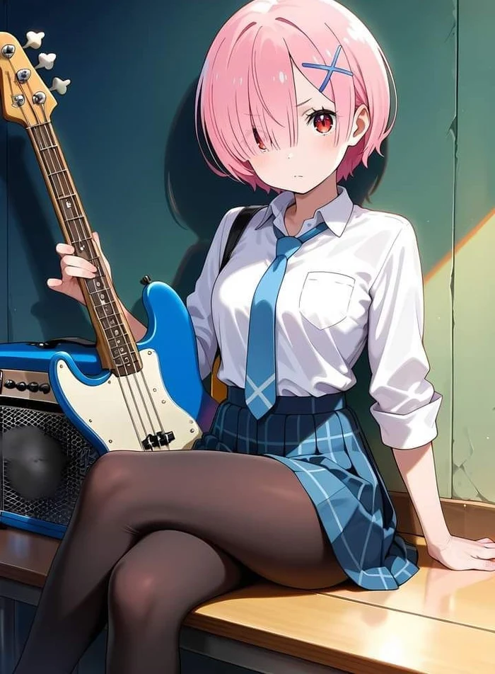 ảnh anime ram và rem