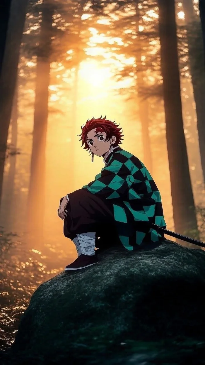 ảnh anime tanjiro