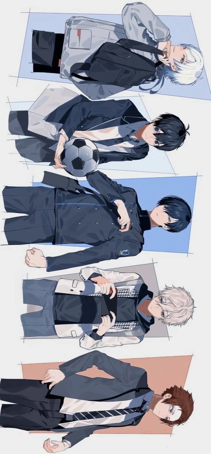 ảnh blue lock chiến đấu quyết liệt