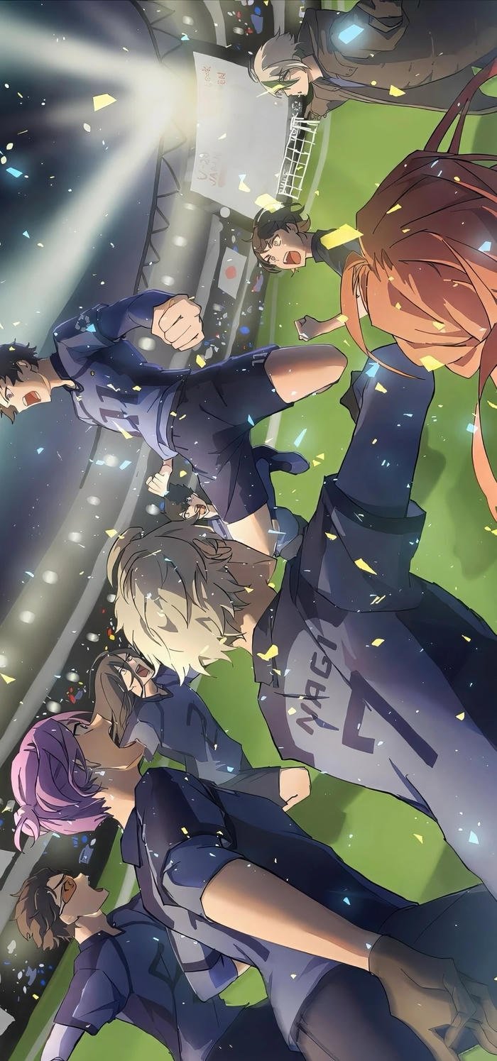 ảnh blue lock đội hình mạnh mẽ