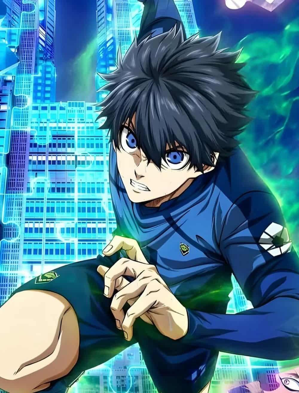 ảnh blue lock phong cách