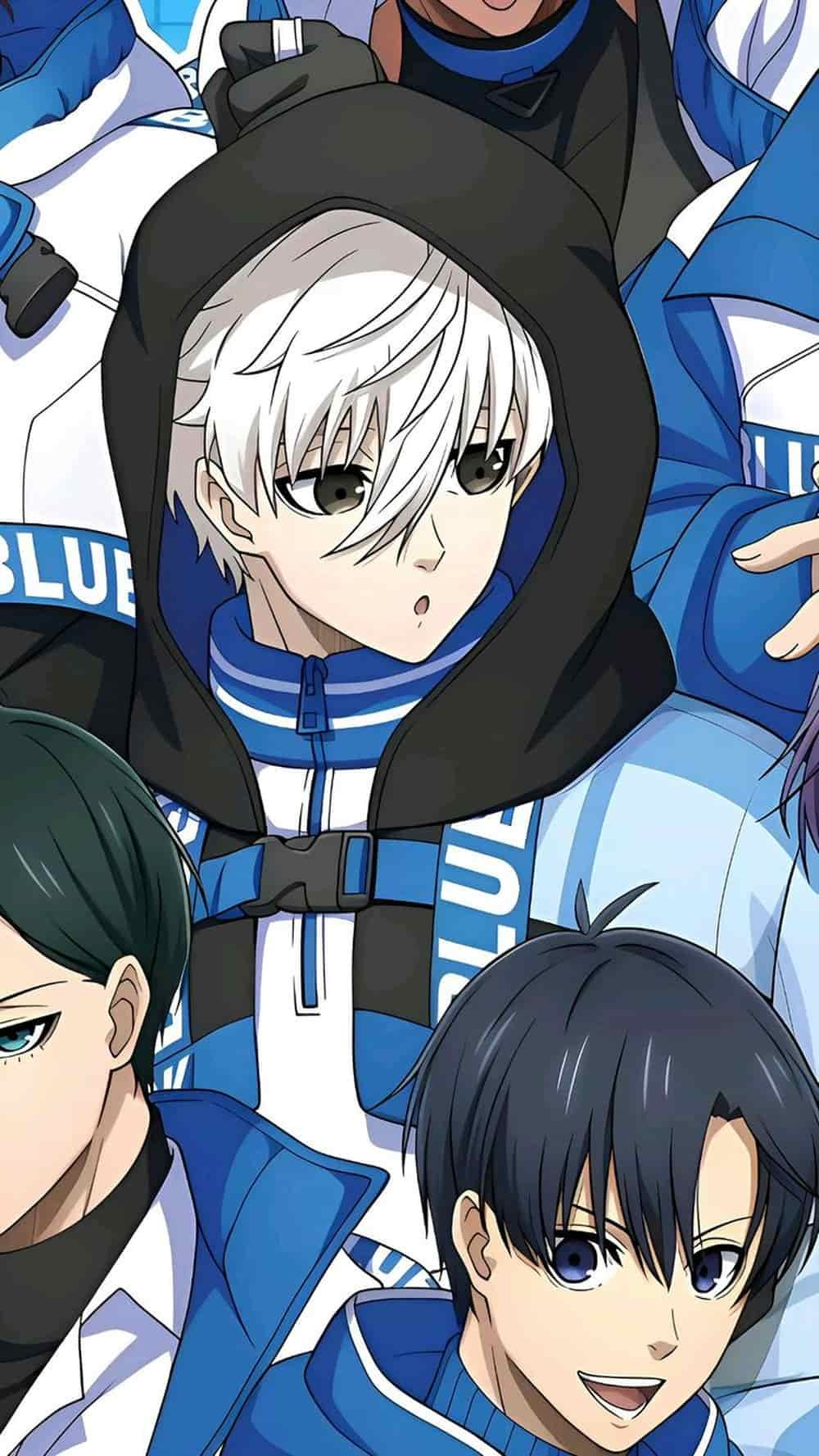 ảnh blue lock tập luyện