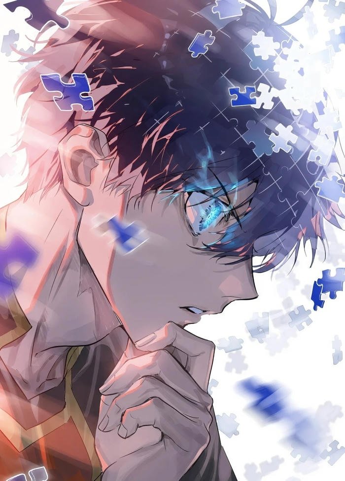 ảnh blue lock thể hiện sức mạnh