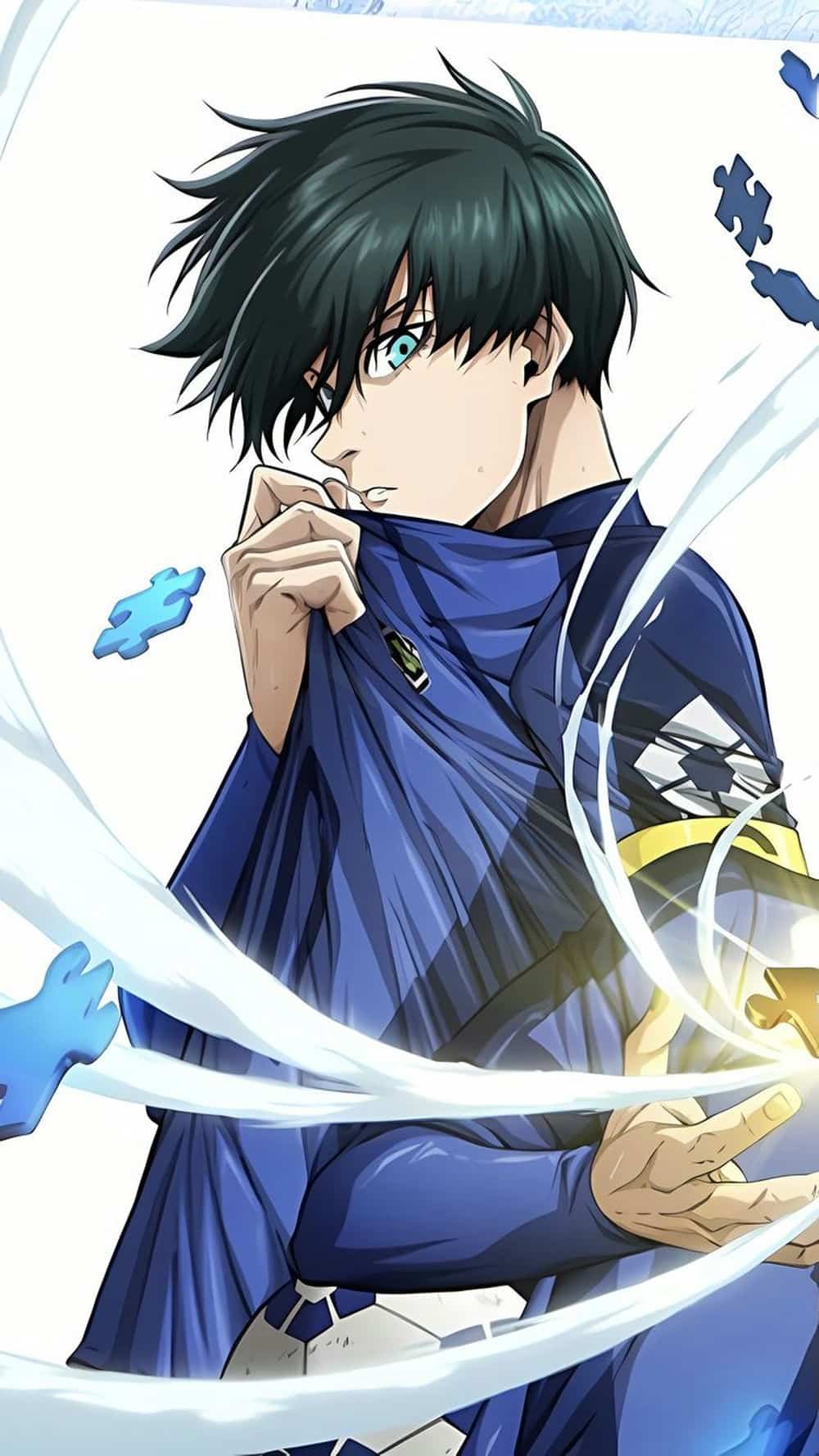 ảnh blue lock thi đấu