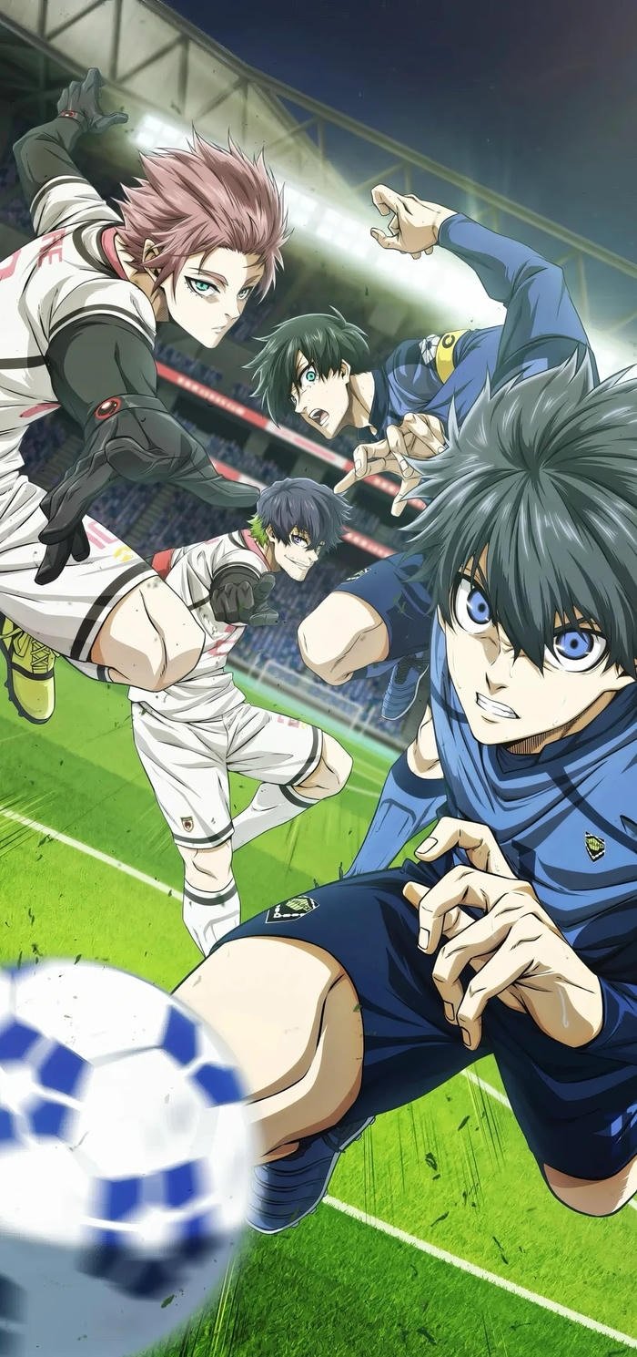 ảnh blue lock với các cầu thủ