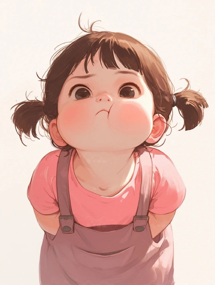 ảnh chibi bé gái dễ thương đẹp