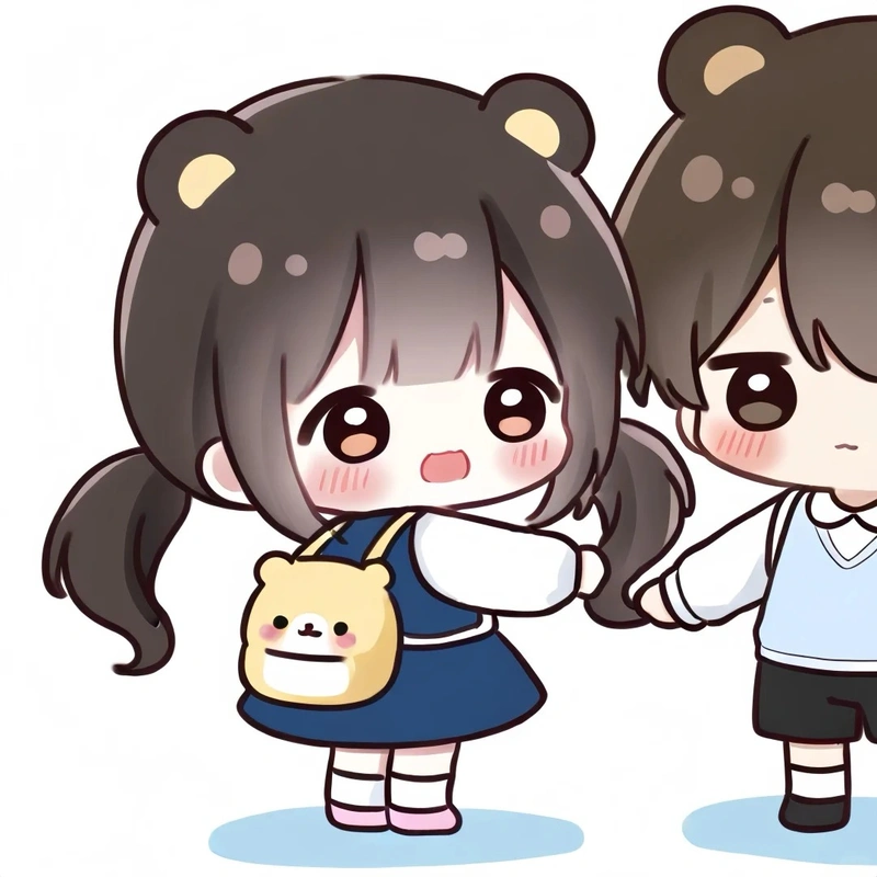 ảnh chibi cặp