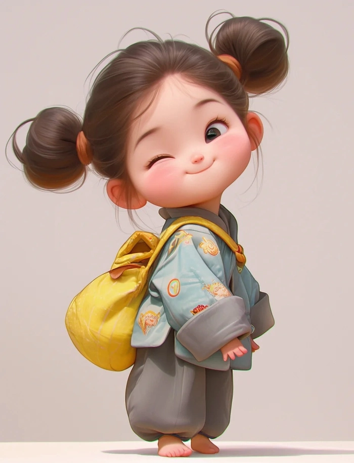 ảnh chibi cho bé gái