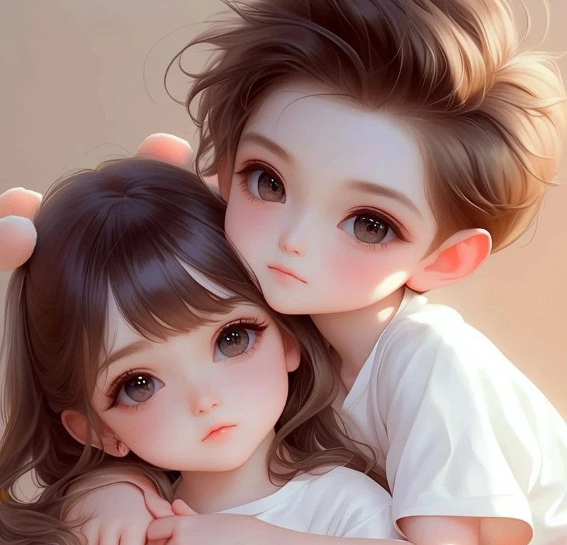ảnh chibi cute cặp đôi