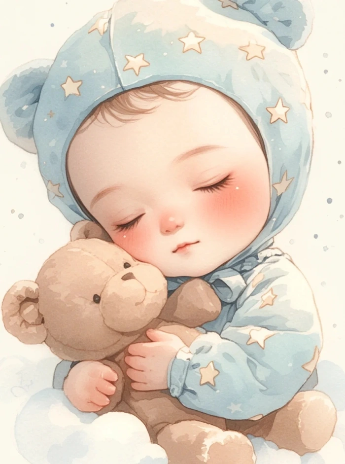 ảnh chibi em bé gái