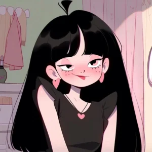 ảnh chibi nữ ngầu