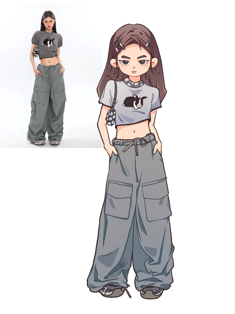 ảnh chibi nữ ngầu hd