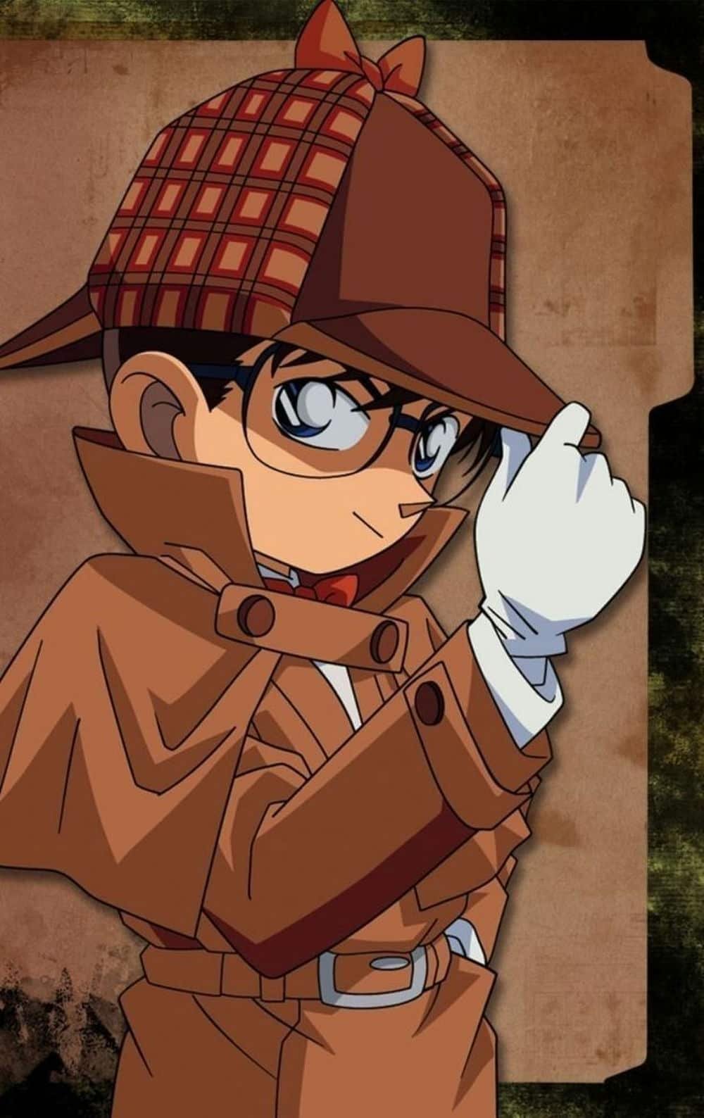 ảnh conan đeo mắt kính