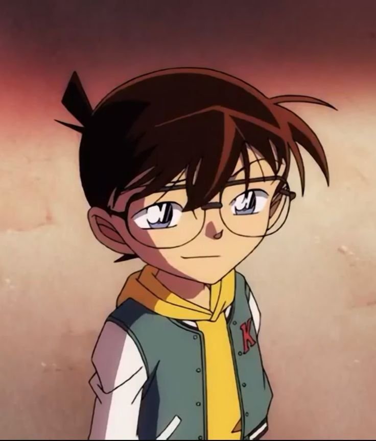 ảnh conan nhìn sang trái