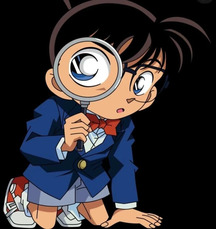 ảnh conan trong trang phục thám tử