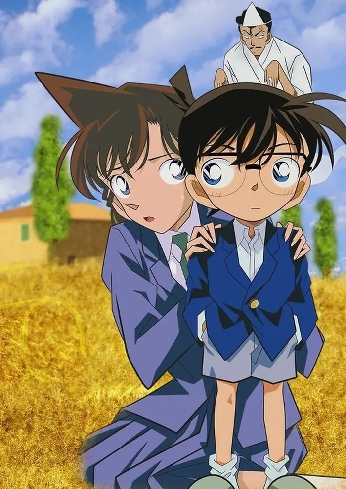 ảnh conan và ran