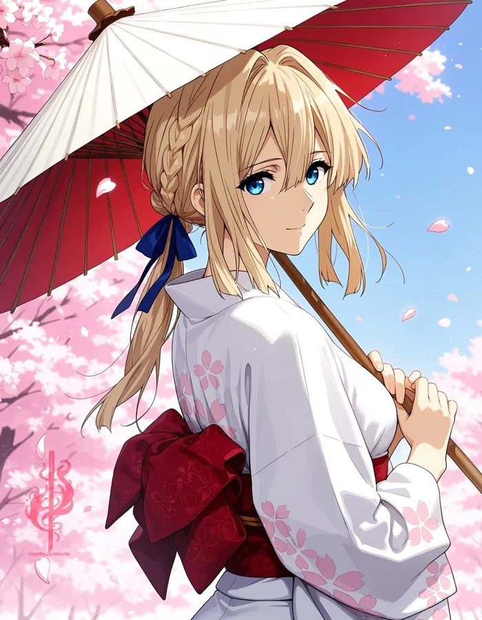 ảnh động violet evergarden