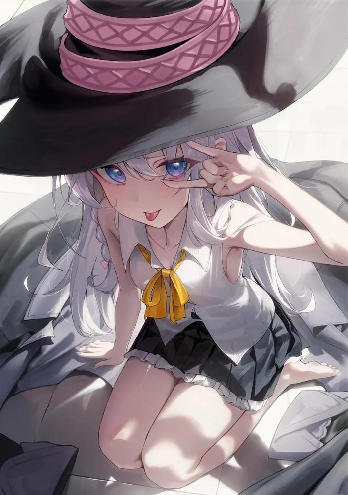 ảnh elaina chibi