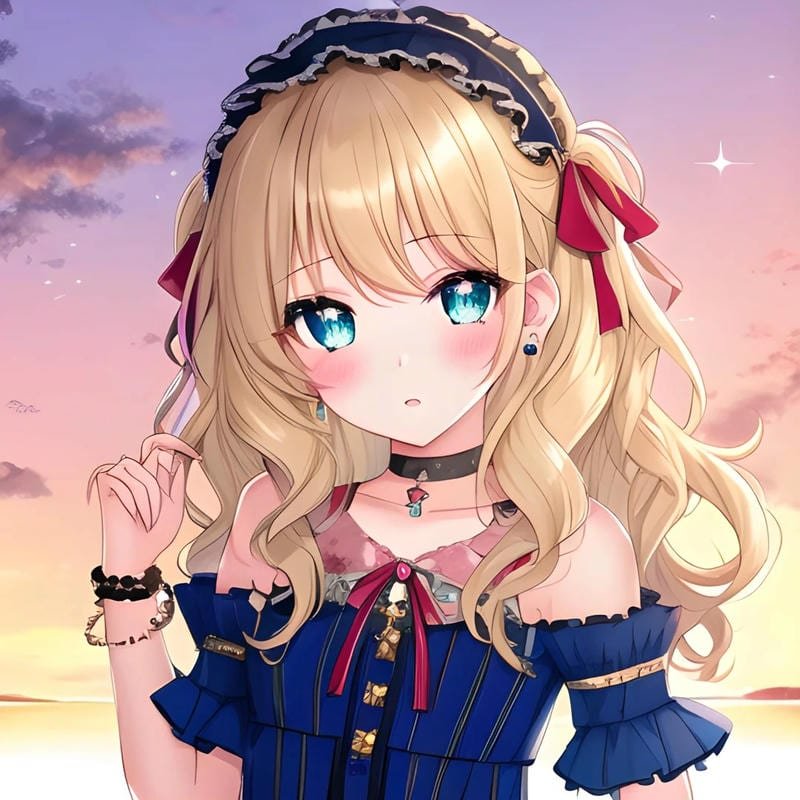 ảnh gái anime xinh