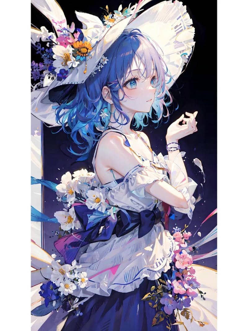 ảnh gái xinh anime 4k