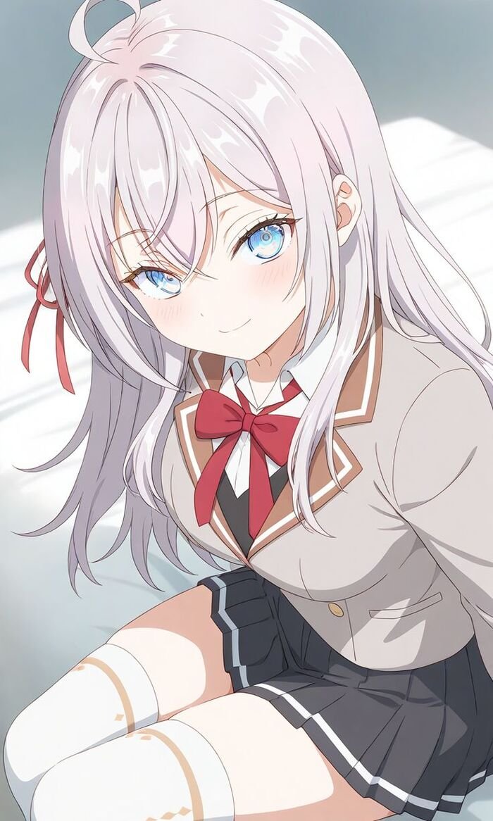 ảnh gái xinh anime đẹp full hd