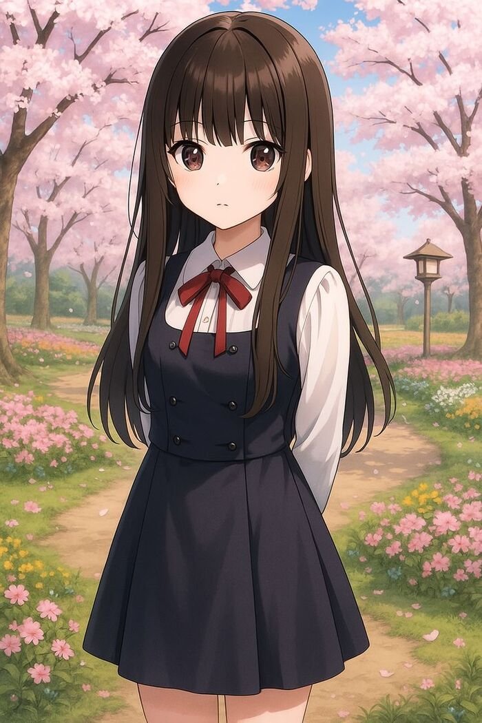 ảnh gái xinh anime hd