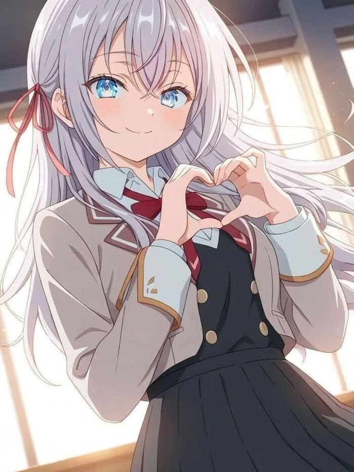 ảnh gái xinh anime ngầu full hd