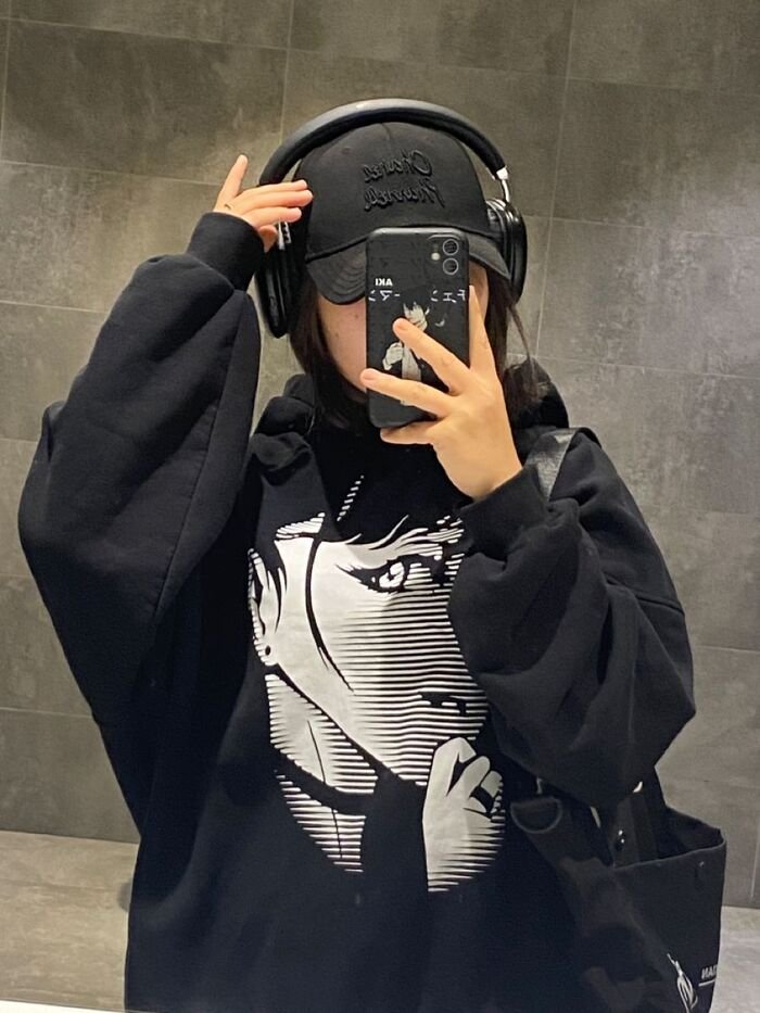 ảnh gái xinh che mặt ngầu lòi