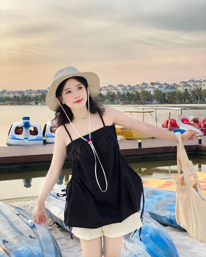 ảnh gái xinh mặc váy hd