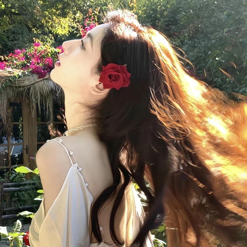 ảnh gái xinh tóc dài đẹp