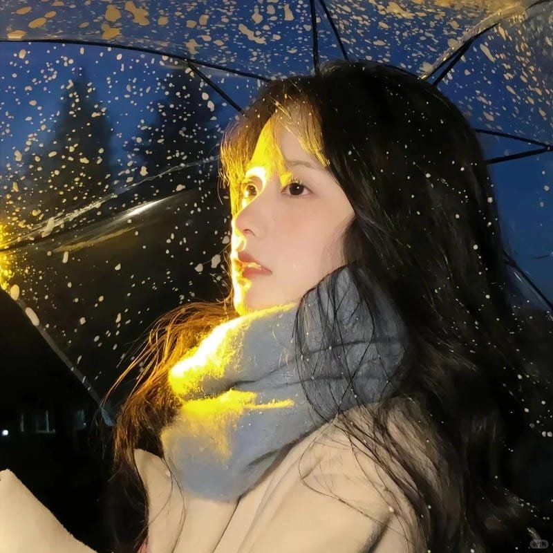 ảnh gái xinh tóc dài ngây thơ