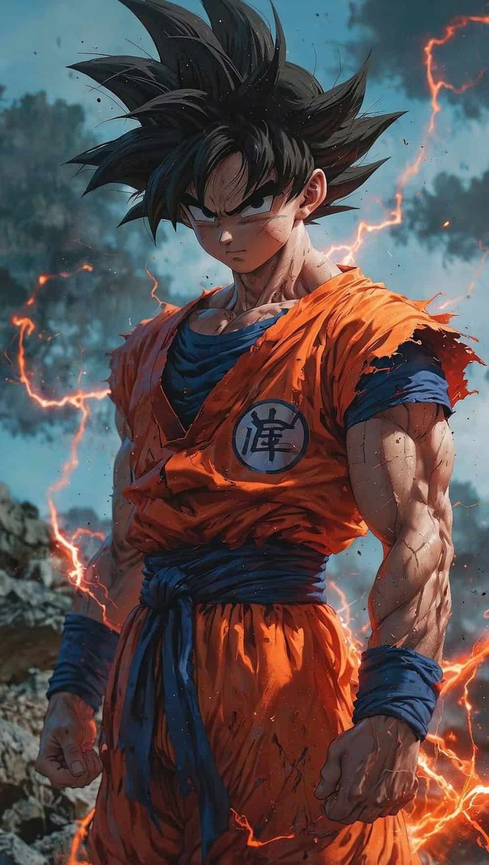 ảnh goku khí chất mạnh