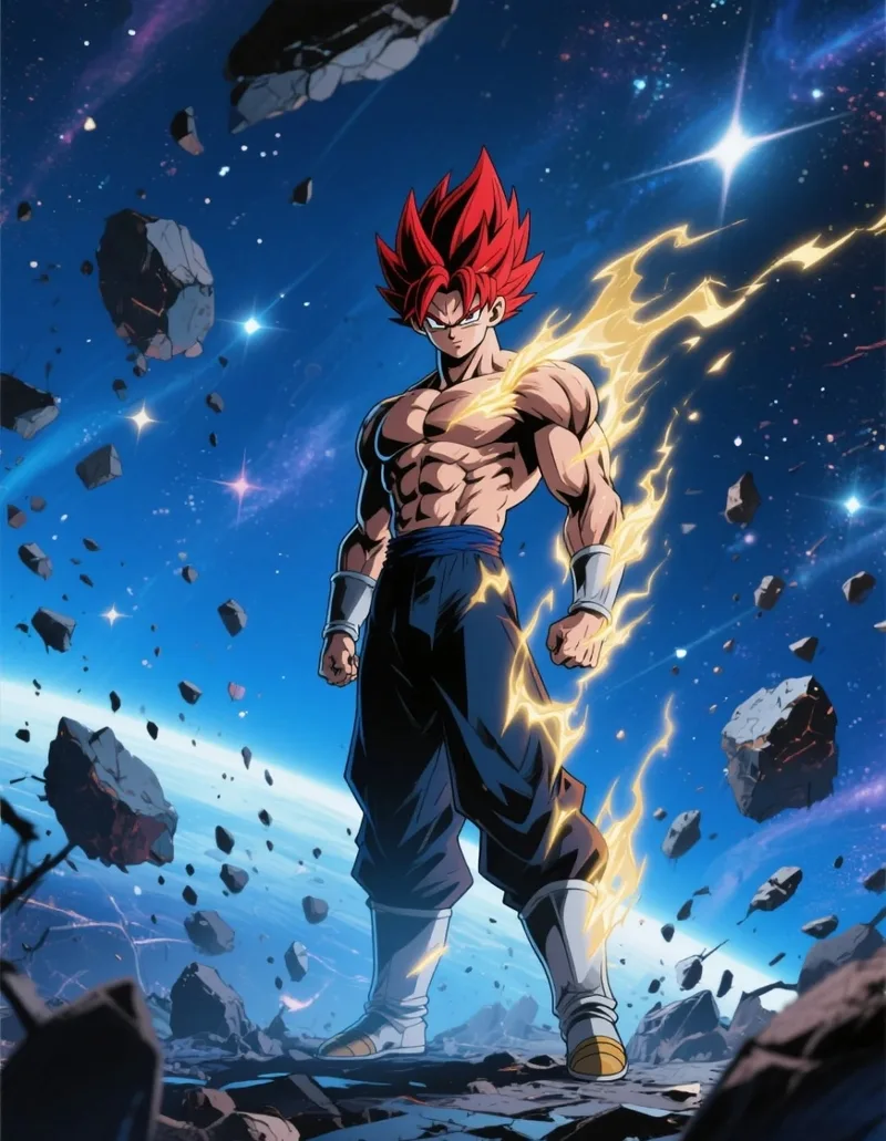 ảnh goku ngầu 3d
